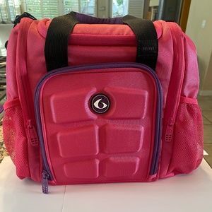 6 Pack fitness bag Meal prep tote - 3 meals
